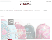 Tablet Screenshot of busquets.com